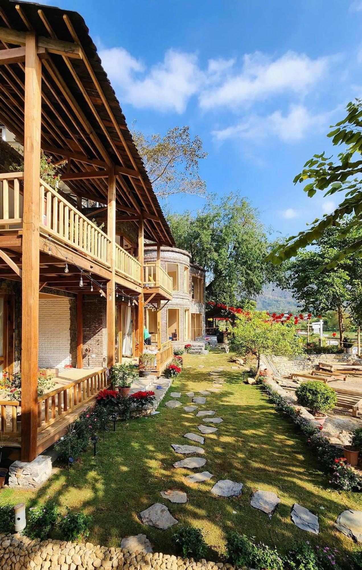 Mai Chau 4 Seasons Bungalow & Hotel Buitenkant foto