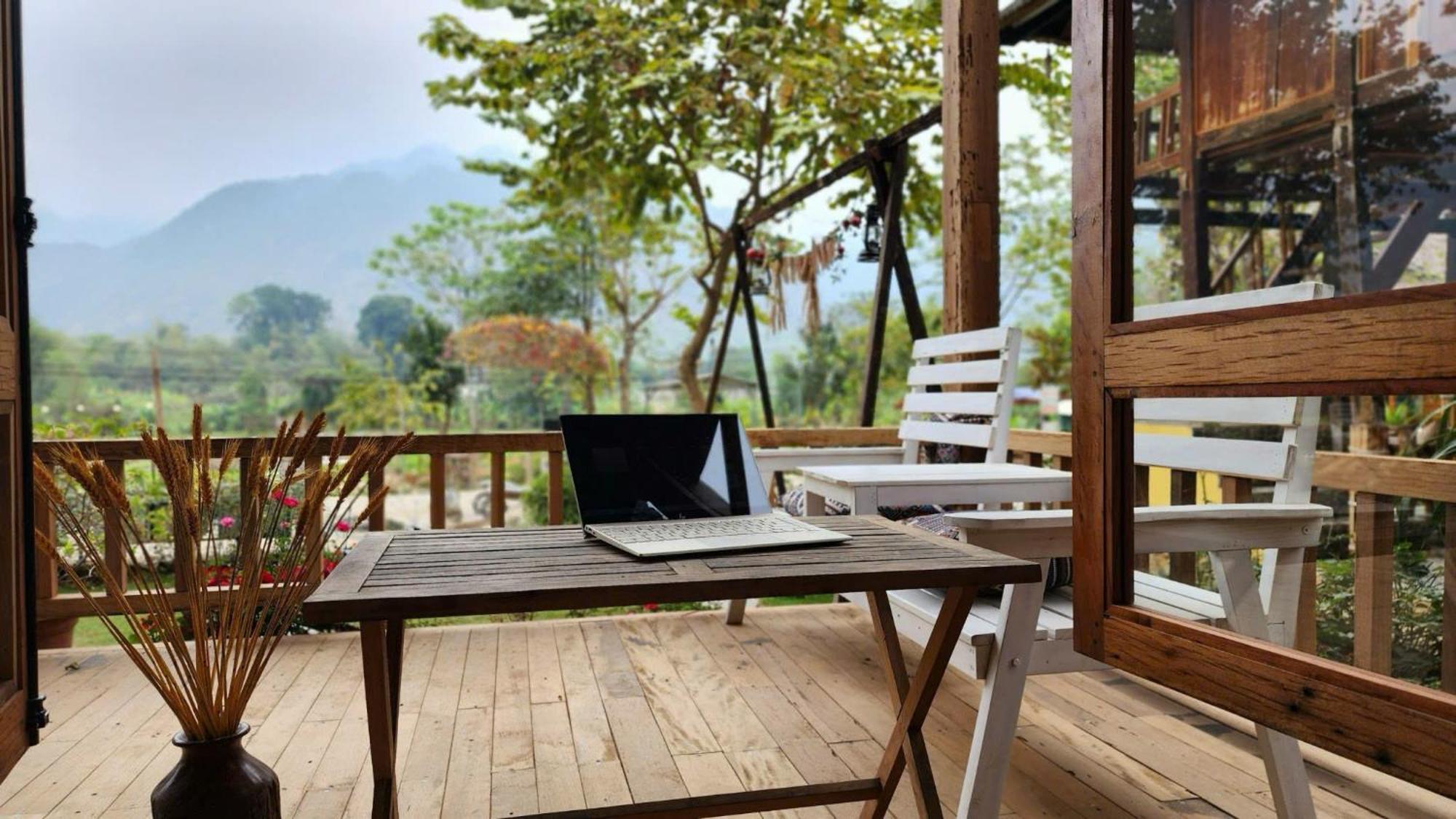 Mai Chau 4 Seasons Bungalow & Hotel Buitenkant foto